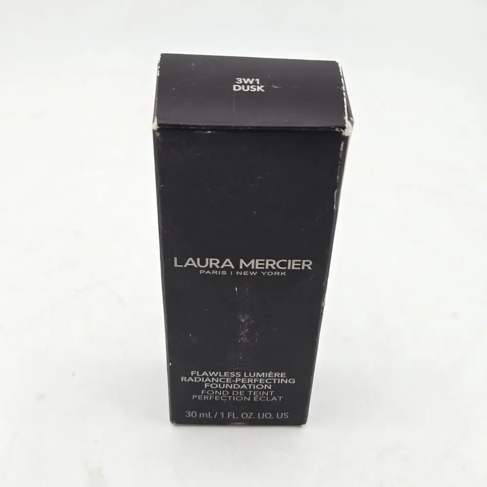 Laura Mercier Flawless Lumiere Radiance Perfecting Foundation 3W1 Dusk 1oz New